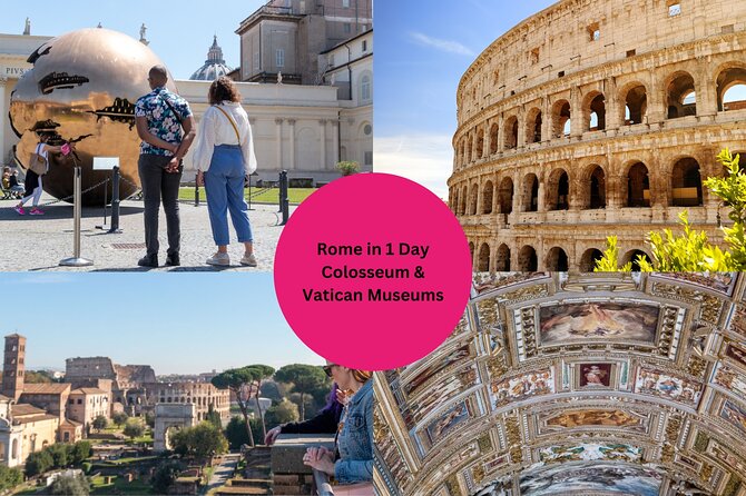 1-Day Rome: Vatican & Colosseum Tour - Key highlights to look for on this Rome day