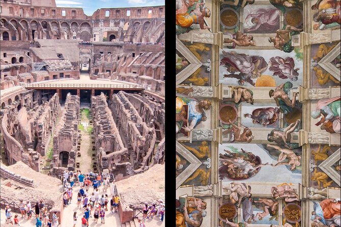 1-Day Rome: Vatican & Colosseum Tour - Meeting point at Parco del Colle Oppio, then the later regroup points