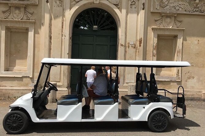 3 hour Golf Cart tour of Rome with Gelato - Pickup, Small Group, and How the Day Flows