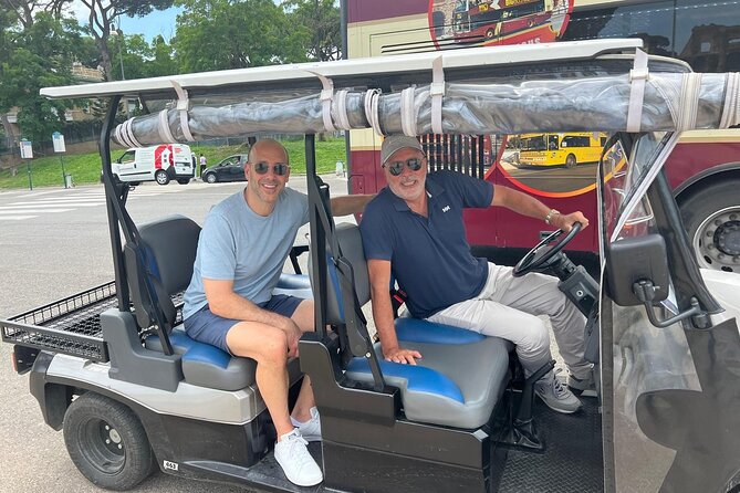3-Hour Private Tour of Rome with Golf Cart - Trastevere Without the Marathon Walk