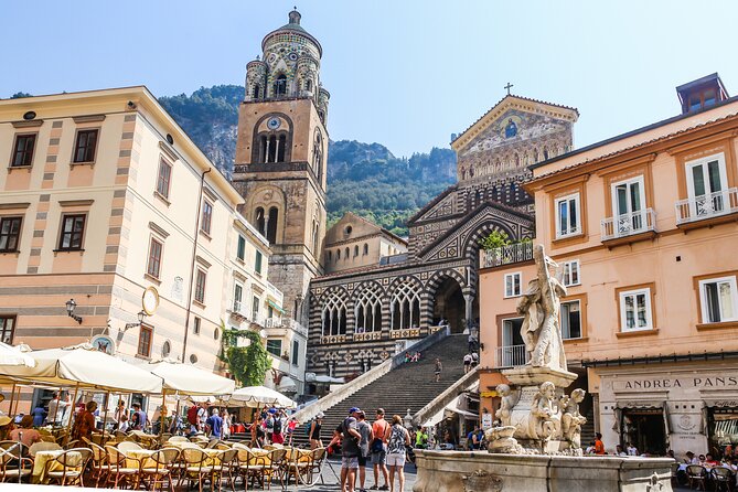 Amalfi Coast & Positano Day Trip from Rome with Coastal Cruise - Sorrento on the Land Option: Historic Center Wandering With Bay Views