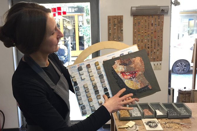 Ancient Mosaic Workshop in Rome - Teachers, studio culture, and that patience factor