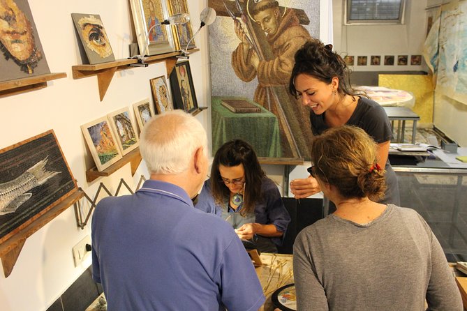 Ancient Mosaic Workshop in Rome - What you actually make: a 7-by-5-inch keepsake