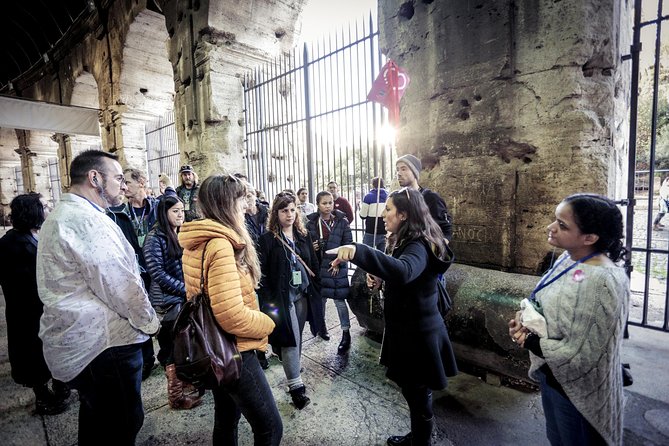 Ancient Rome Guided Tour: Colosseum, Forum and Palatine & Pick Up - Entering the Colosseum, the main event without the stress