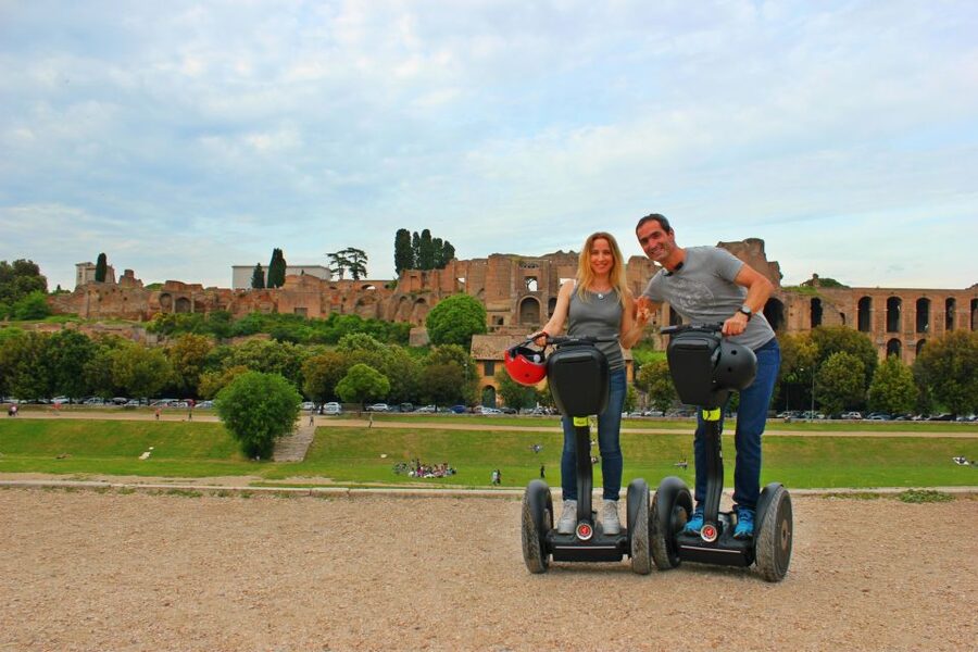 Ancient Rome Half-Day Segway Tour - Starting at Piazza del Gesù, then learning the Segway fast