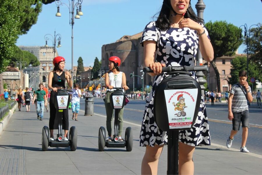 Ancient Rome Half-Day Segway Tour - Imperial Forum to the Colosseum: seeing the route of emperors