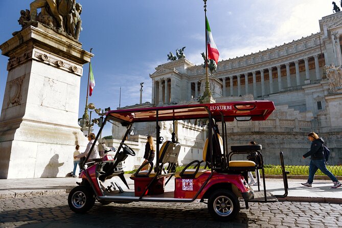 Ancient Rome Tour in a Golf Cart - Via dei Condotti: Fashion Street Gets a Roman-Emperor Context