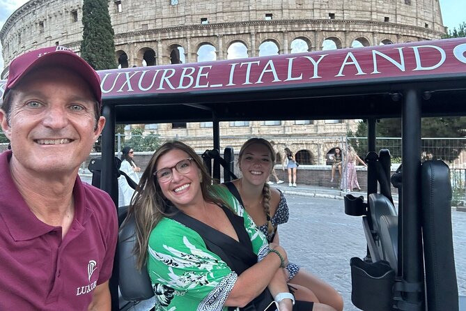 Ancient Rome Tour in a Golf Cart - Piazza Venezia, the Theatre of Marcellus, and the Roman Forum Neighborhood