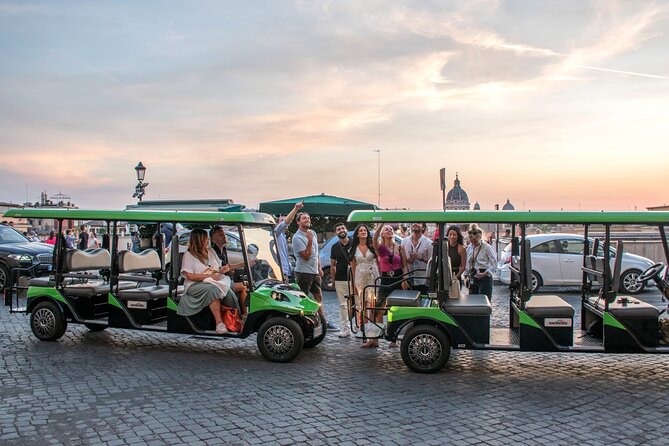 Ancient Rome Uncovered: Guided Golf Cart Experience - Key things to know before you ride