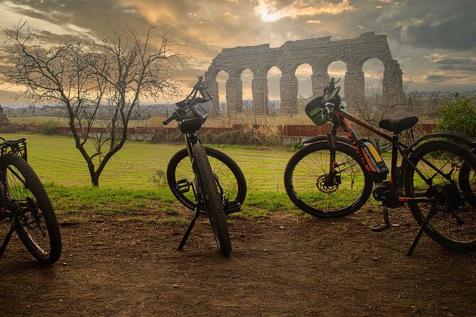 Appian Way Aqueducts Bike Tour with Catacombs & Lunch - Caffarella Park, Egeria, and Cecilia Metella: Rome’s countryside stops