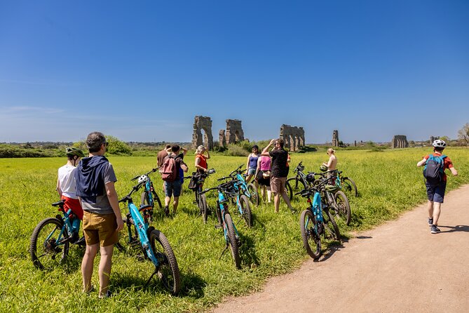 Appian Way & Aqueducts small group e-bike tour(catacombs & food) - Mausoleum of Cecilia Metella: one landmark that instantly anchors the route