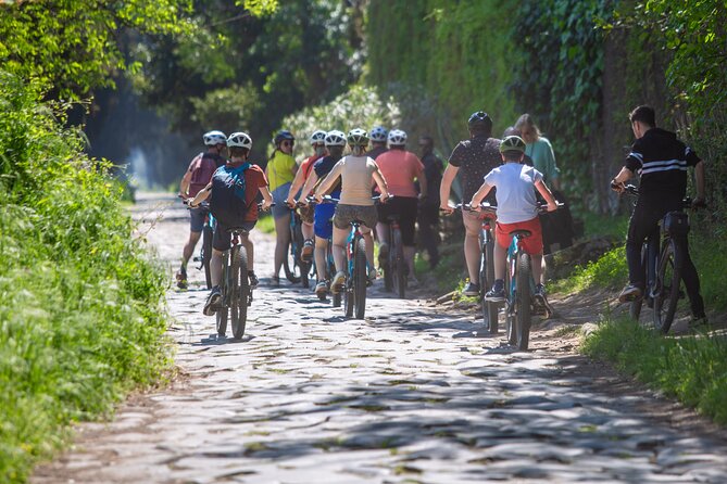 Appian Way & Aqueducts small group e-bike tour(catacombs & food) - Villa di Massenzio: walking grounds with a built-in mood shift
