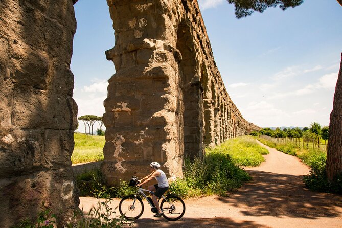 Appian Way, Catacombs and Aqueducts Park Tour with Top E-Bike - The Appian Way Park stretch, why Via Appia Antica feels different