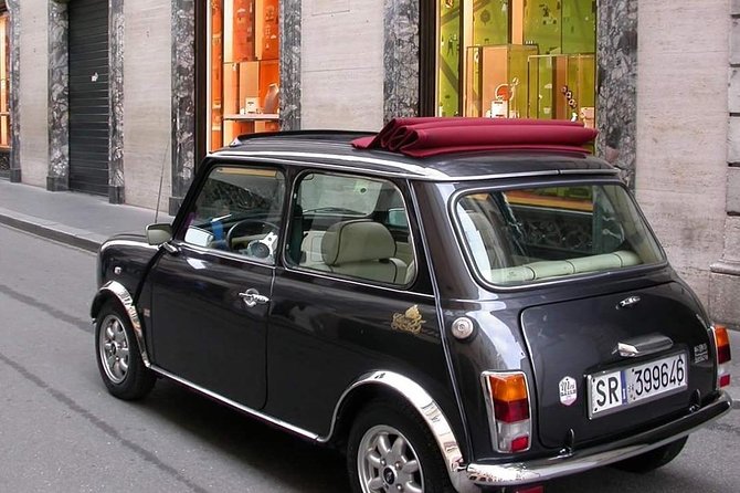 Best neighborhoods of Rome by Mini Cooper Classic Cabriolet - Quartiere Coppede, where details turn weird in the best way