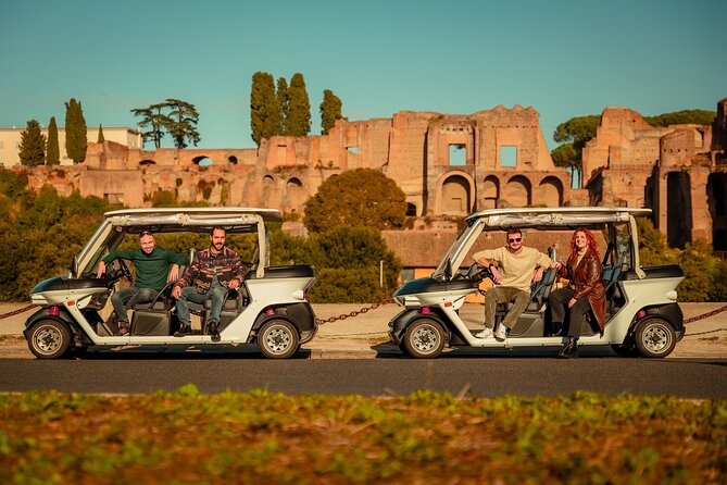 Best of Rome by golf cart - private tour larger groups - Why this Rome highlight tour is different from a big-vehicle day