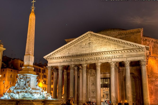 Best of Rome by Night Private Sightseeing Chauffeured Tour | pick up/Drop off - Terrazza del Gianicolo and the prosecco toast: the night payoff