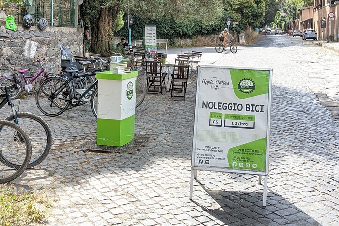 Bike Rental inside Appian Way Regional Park - The ride itself: Appia Antica to aqueduct territory