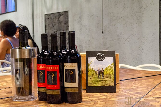 Bocelli Essence of Wine and Volterra Tour from Rome - Volterra in about an hour, with Roman Theater and alabaster