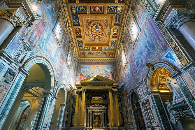 Christian Rome with English Speaking driver - Basilica di San Paolo Fuori le Mura: scale, survival, and mosaics