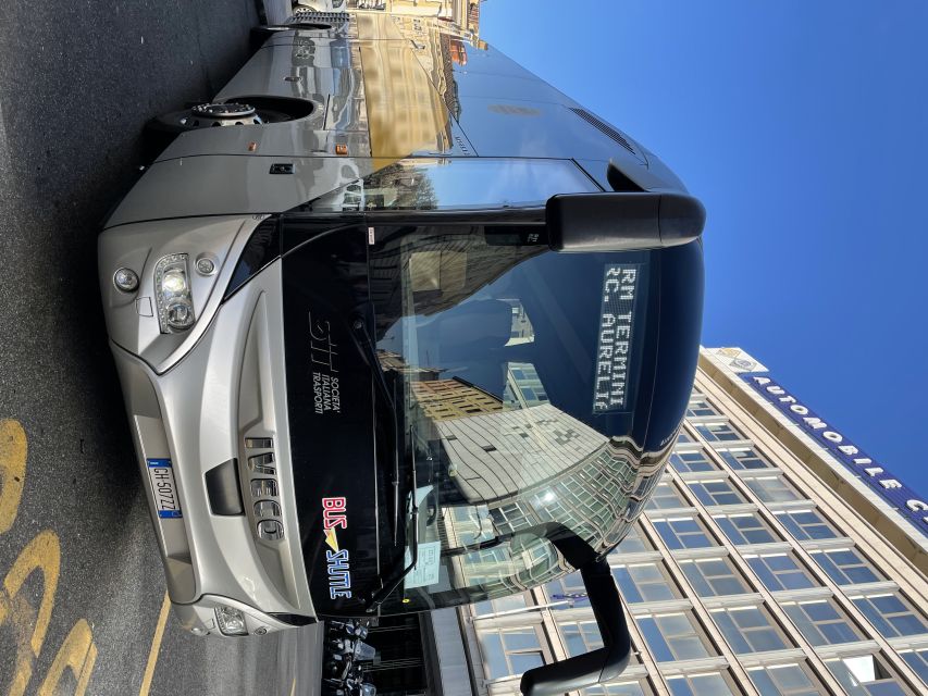Civitavecchia: Transfer to Rome & Hop-on Hop-off Bus Ticket - Hop-on hop-off bus: where the Imperial Rome views show up