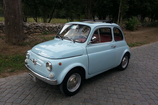 Classic Fiat 500 Rental in Rome - Where you can realistically pull over for photos