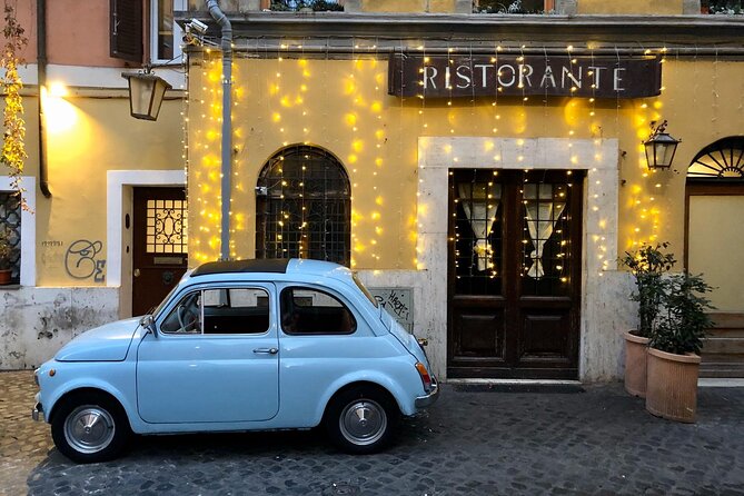 Classic Fiat 500 Rental in Rome - Driving Rome’s headline sights on your own schedule
