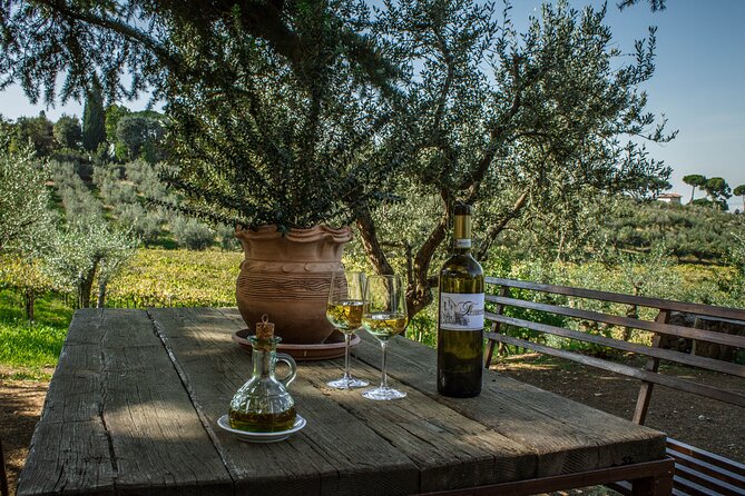 Classic Half-Day Wine Tour in Frascati with Lunch - Stop 1, The Winery Farmhouse, Vineyard Walk, and Ancient Roman Wine Cave