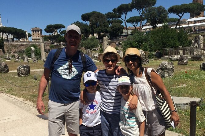 Colosseum & Ancient Rome for Kids Private Family Tour - Price and value: $296.41 per person, what’s included