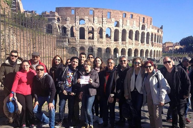 Colosseum and Roman forum. - Campidoglio Hill and the statues you actually get to see
