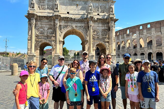 Colosseum and Roman Forum Tour for Kids and Families - Basilica of Maxentius: Ruins Outdoors, Fewer Museum Walls