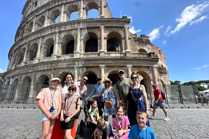 Colosseum and Roman Forum Tour for Kids and Families - A Short Stop at Arco di Tito, Gladiators With a Twist