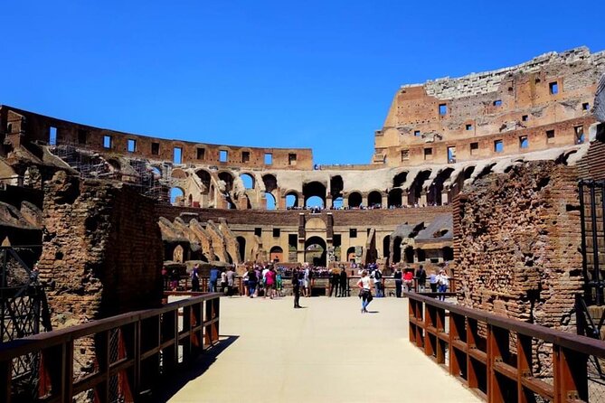 Colosseum Arena Floor & Ancient Rome Semi Private Tour Max 6 PPL - Meeting point and how to avoid first-day stress