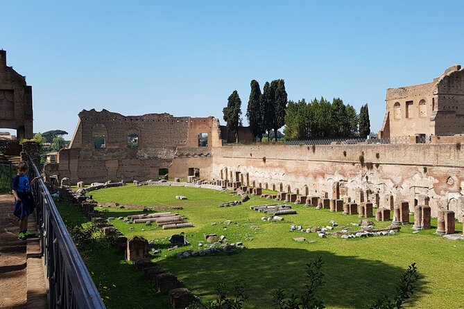 Colosseum Arena Floor Roman Forum and Palatine Hill Live Guide - Roman Forum plus Palatine Hill time: the story in 45-minute chunks