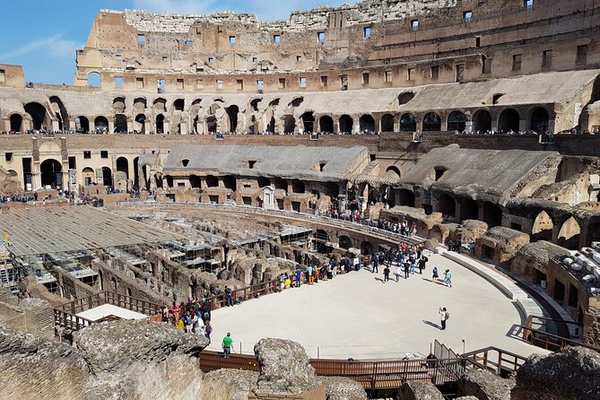 Colosseum Arena Floor Roman Forum and Palatine Hill Live Guide - Meeting point and check-in: where small problems can cause big misses