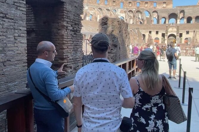 Colosseum Arena Private Tour with Access Forum and Palatine hill - The guide makes the difference: Roberto-style Q and A energy