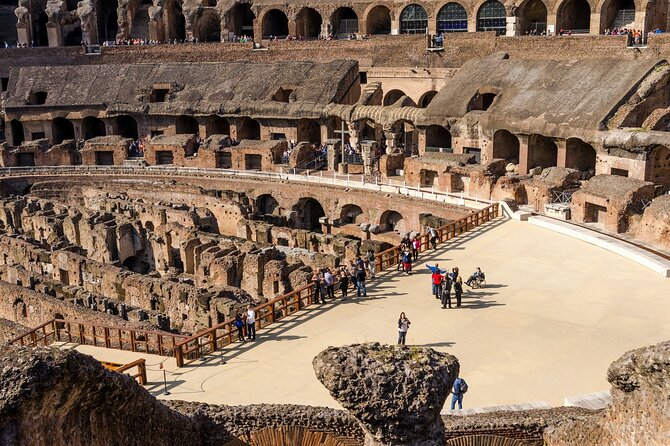 Colosseum Arena Private Tour With Ancient City of Rome - Arena Floor Time: the Closest You’ll Get to the Action