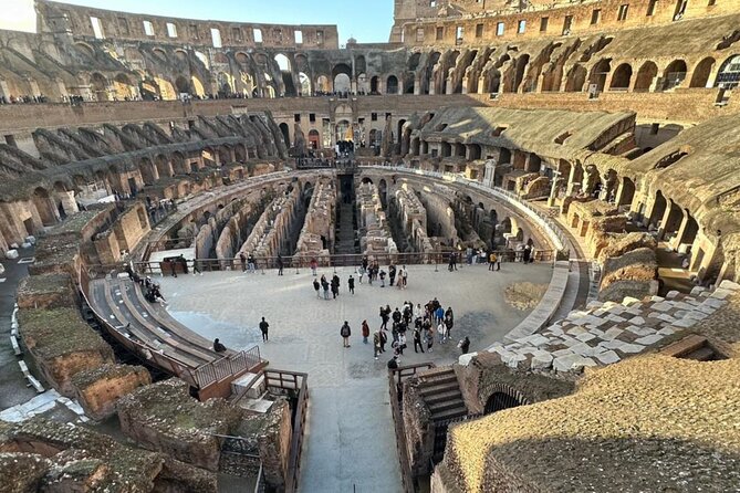 Colosseum Arena with Digital Audio & Forum, Palatine, Super Sites - Entering the Colosseum through a gladiator-style route