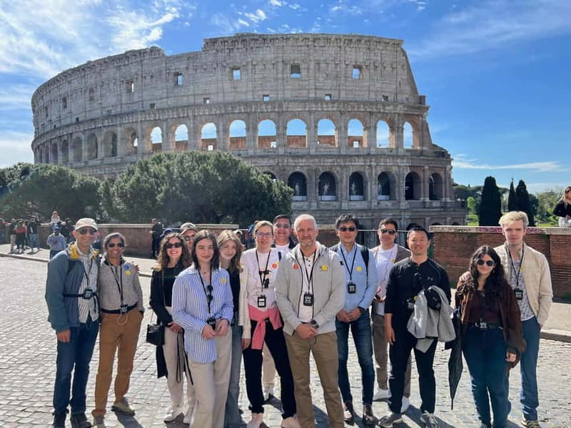 Colosseum, Forum and Ancient Rome Semi-Private Guided Tour - Price and value: $146.14 for three sites, guided, with tickets and headsets