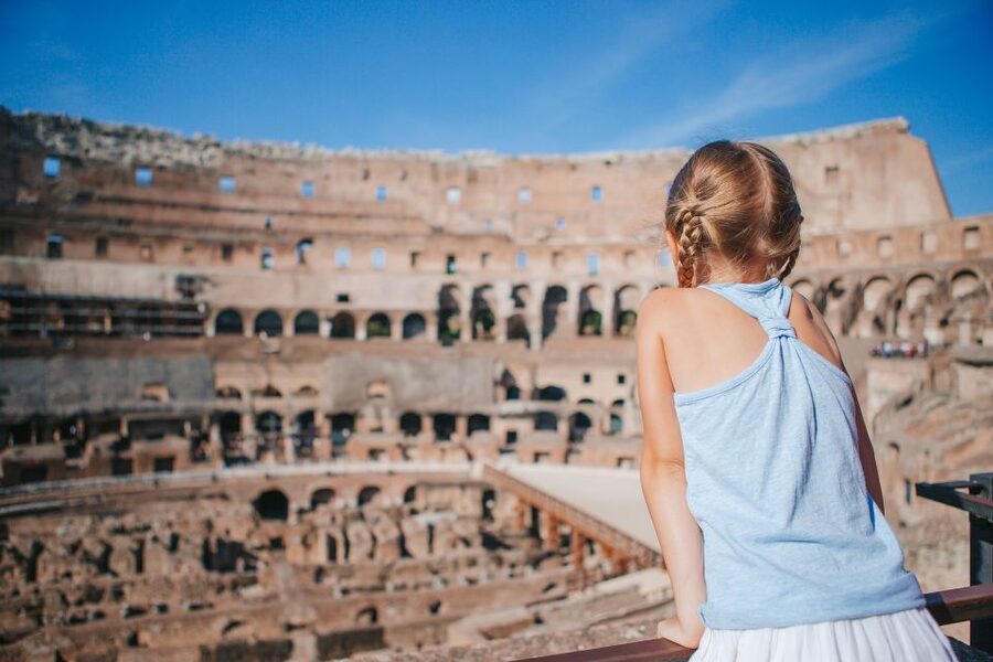 Colosseum Gladiator Tour for Kids and Families - Find the I Love Rome Team at Colle Oppio Park
