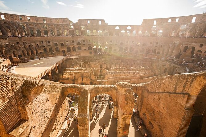Colosseum Guided Tour with Access Roman Forum and Palatine Hill - Libitinaria and the Arena Floor: What You’ll Actually See