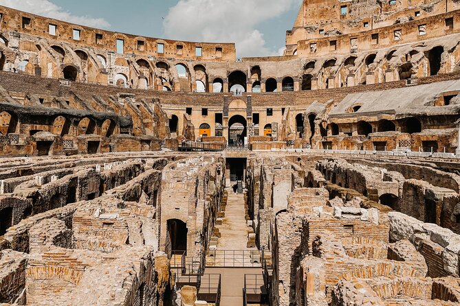 Colosseum Guided Tour with Roman Forum & Palatine Hill - Inside the Colosseum: First and Second Tiers Plus Terrace Photos