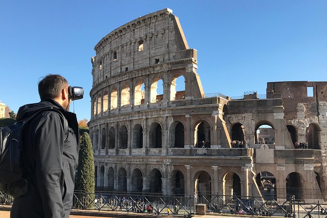 Colosseum guided tour with Virtual Reality - Oculus Go VR and the app with 100 3D reconstructions