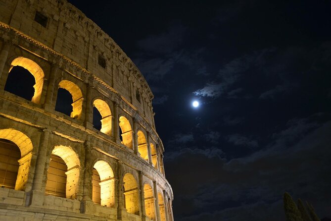 Colosseum Night Tour with Underground and Arena access - Entering the Colosseum after dark