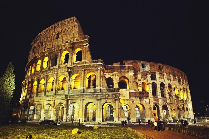 Colosseum Night Tour with Underground and Arena access - What you get: arena, underground, and headsets