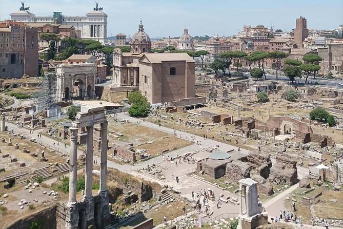 Colosseum, Roman Forum and Palatine Hill- Private Tour - Palatine Hill: myths like Romulus and Remus, then the imperial houses