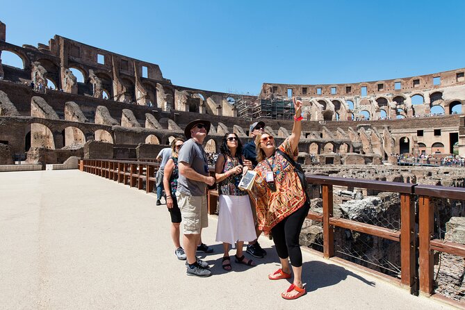 Colosseum, Roman Forum, Palatine Guided Tour or AudioGuide Option - Small Group Energy and the Role of the Guide