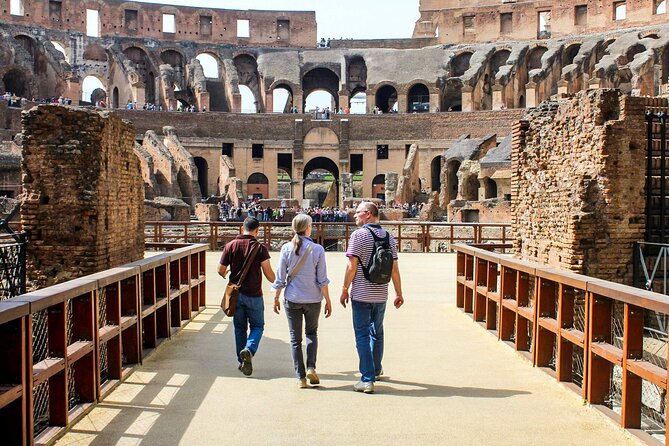 Colosseum, Roman Forum, Palatine Hill Audio Guided Tour - Entering the Colosseum, ground level to the second tier