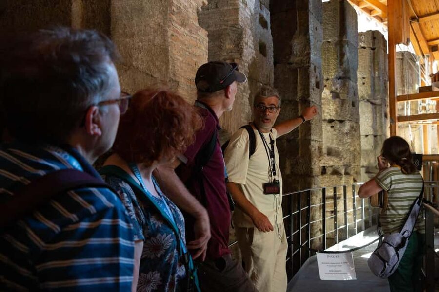 Colosseum Special Access Tour, with Ancient Temples & Tombs - Inside the Colosseum: from Gladiators gate to trap doors