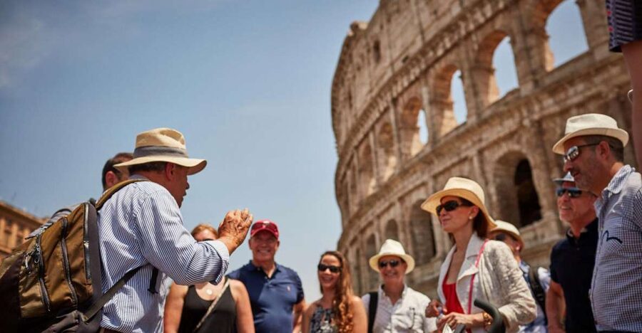 Colosseum Special Access Tour, with Ancient Temples & Tombs - Walking, heat, and timing tips for a 2.5 to 3 hour sprint