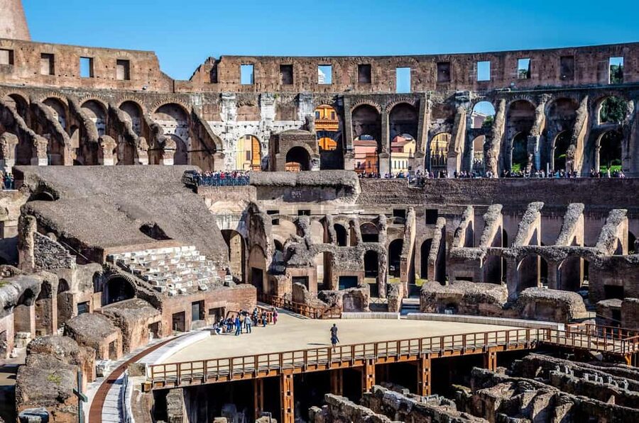 Colosseum Special Access Tour, with Ancient Temples & Tombs - Underground vs arena floor: pick the right special access